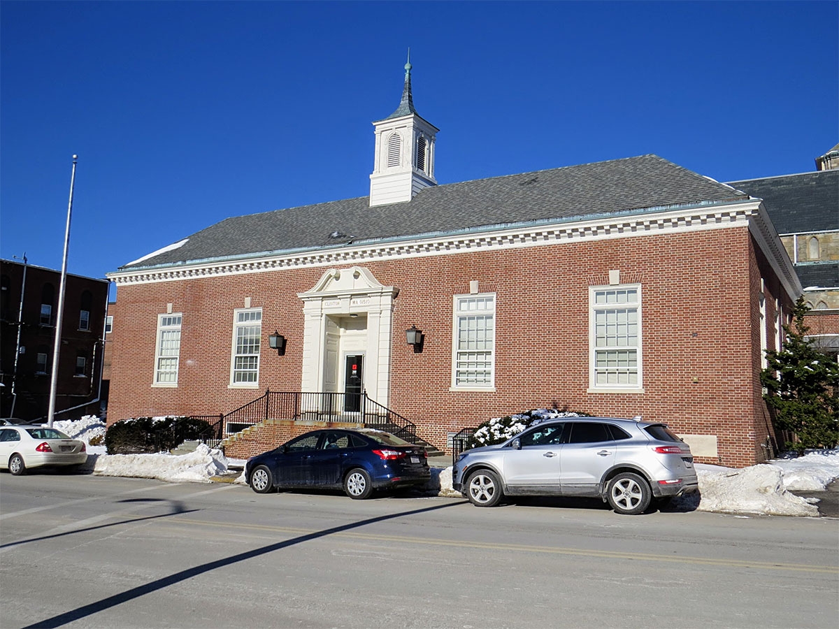 Post Office former Clinton MA Living New Deal