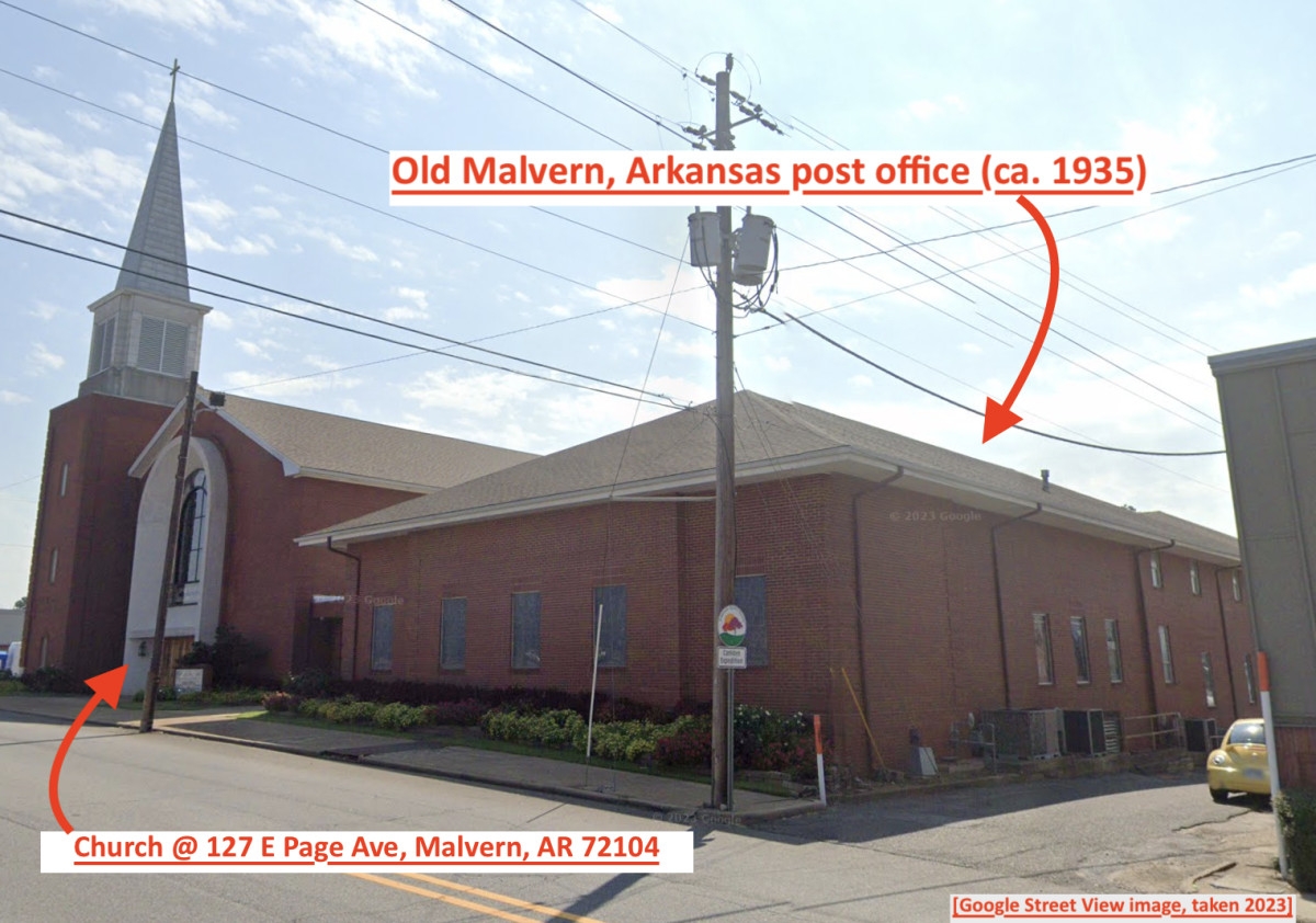 Post Office former Malvern AR Living New Deal
