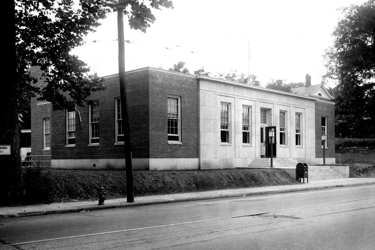 Post Office former Westport CT Living New Deal