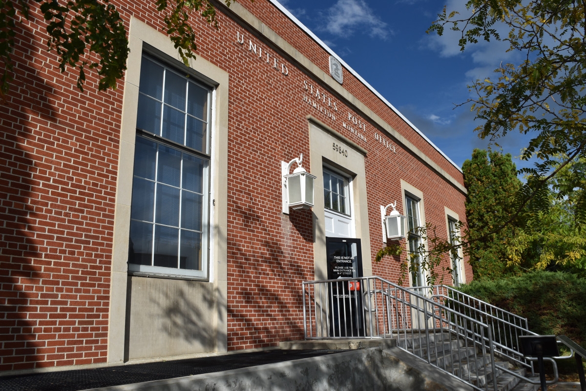 Post Office Hamilton MT Living New Deal