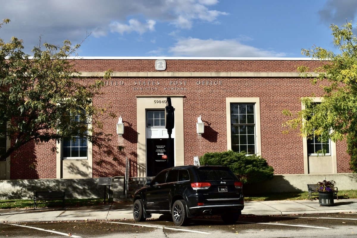Post Office Hamilton MT Living New Deal
