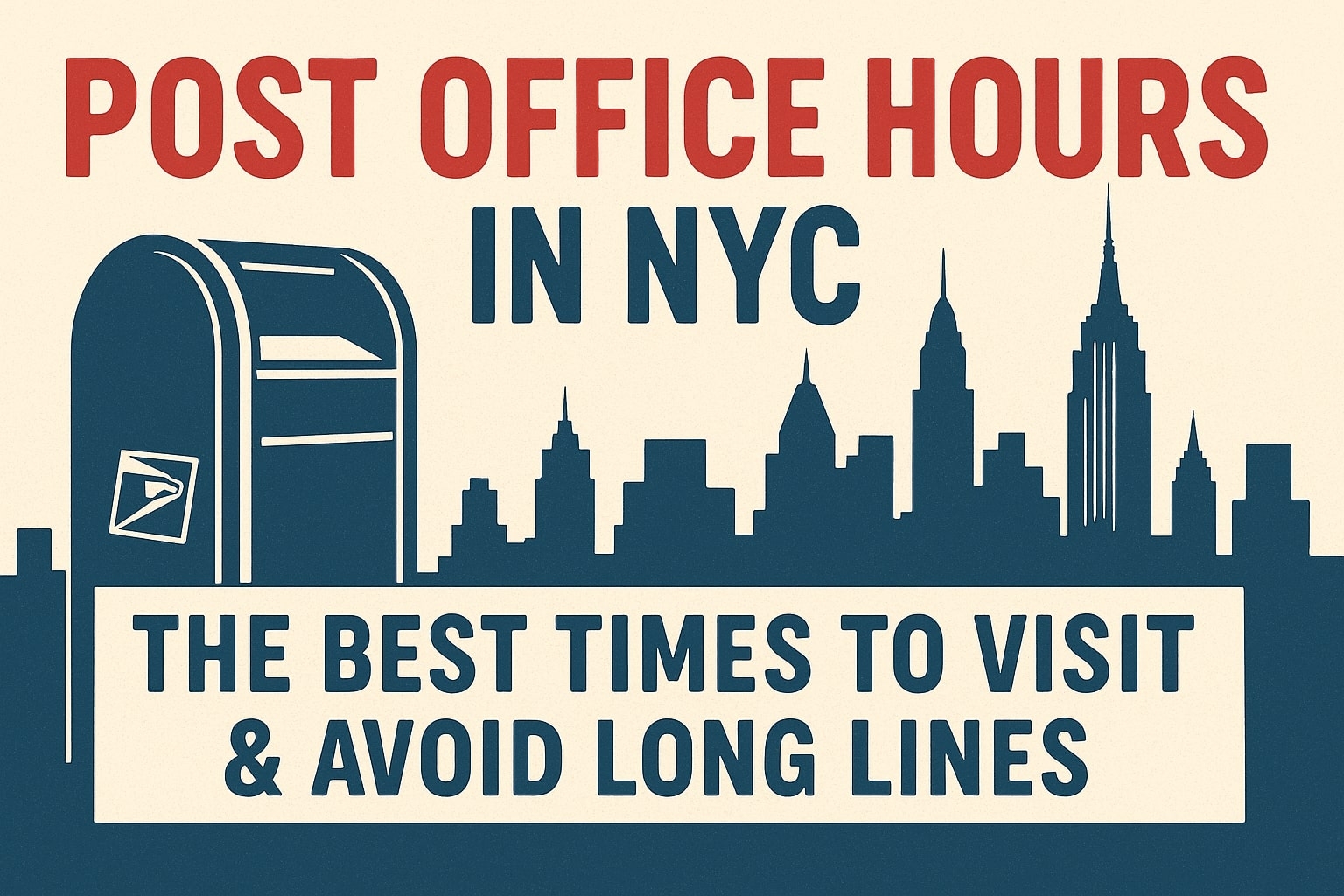 Post Office Hours In NYC Best Times To Visit Avoid Lines