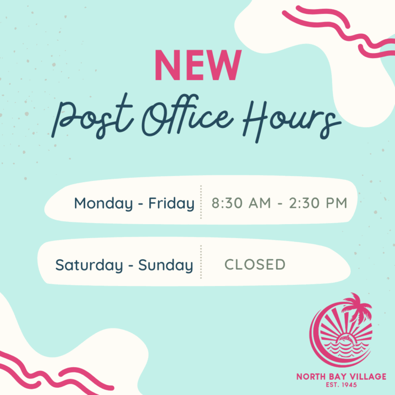 Post Office Hours North Bay Village