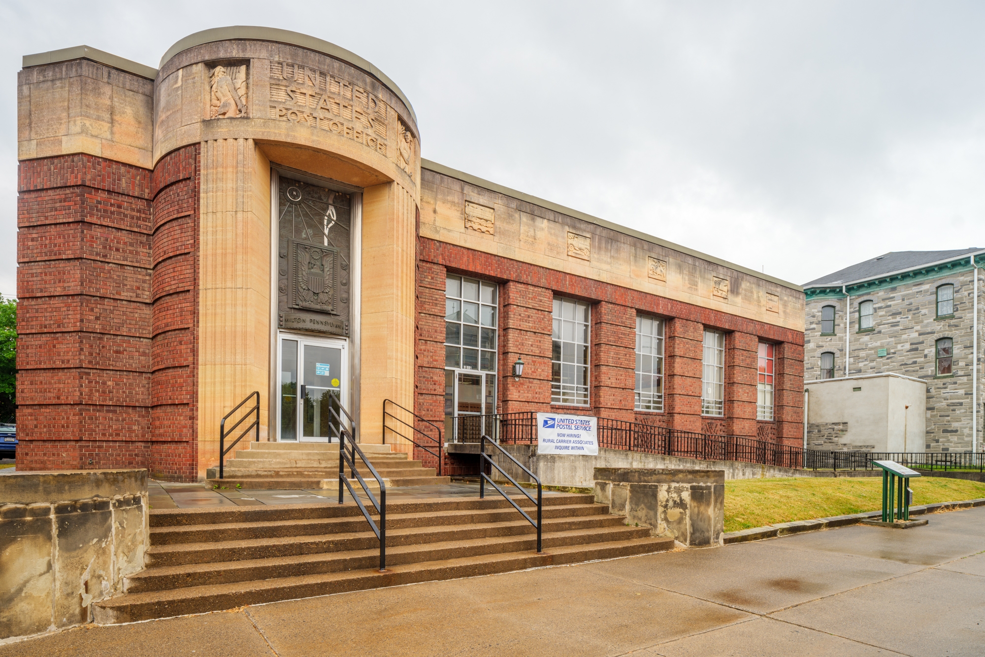 Post Office Milton PA Living New Deal