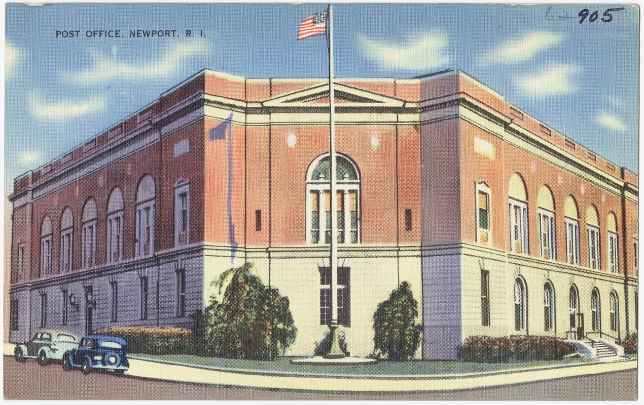 Post Office Newport R I Digital Commonwealth
