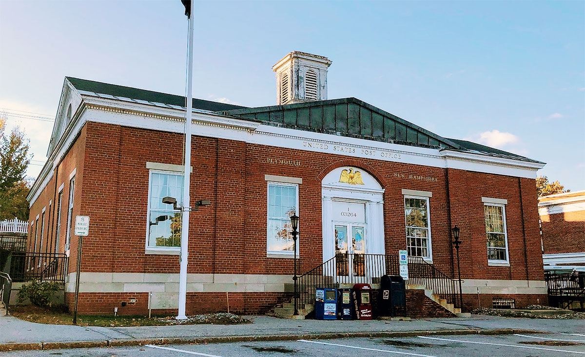 Post Office Plymouth NH Living New Deal