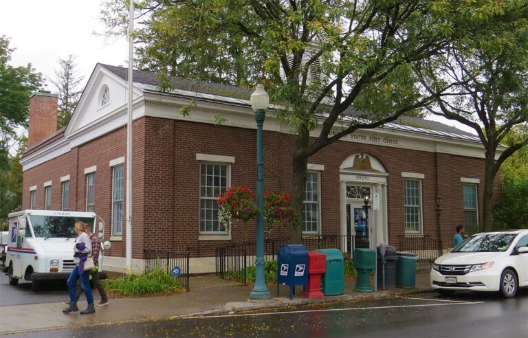 Post Office Woodstock VT Living New Deal