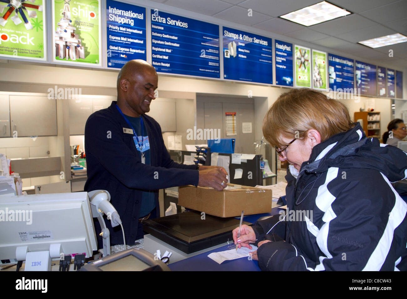 Post Office Worker United States Hi res Stock Photography And Images Alamy
