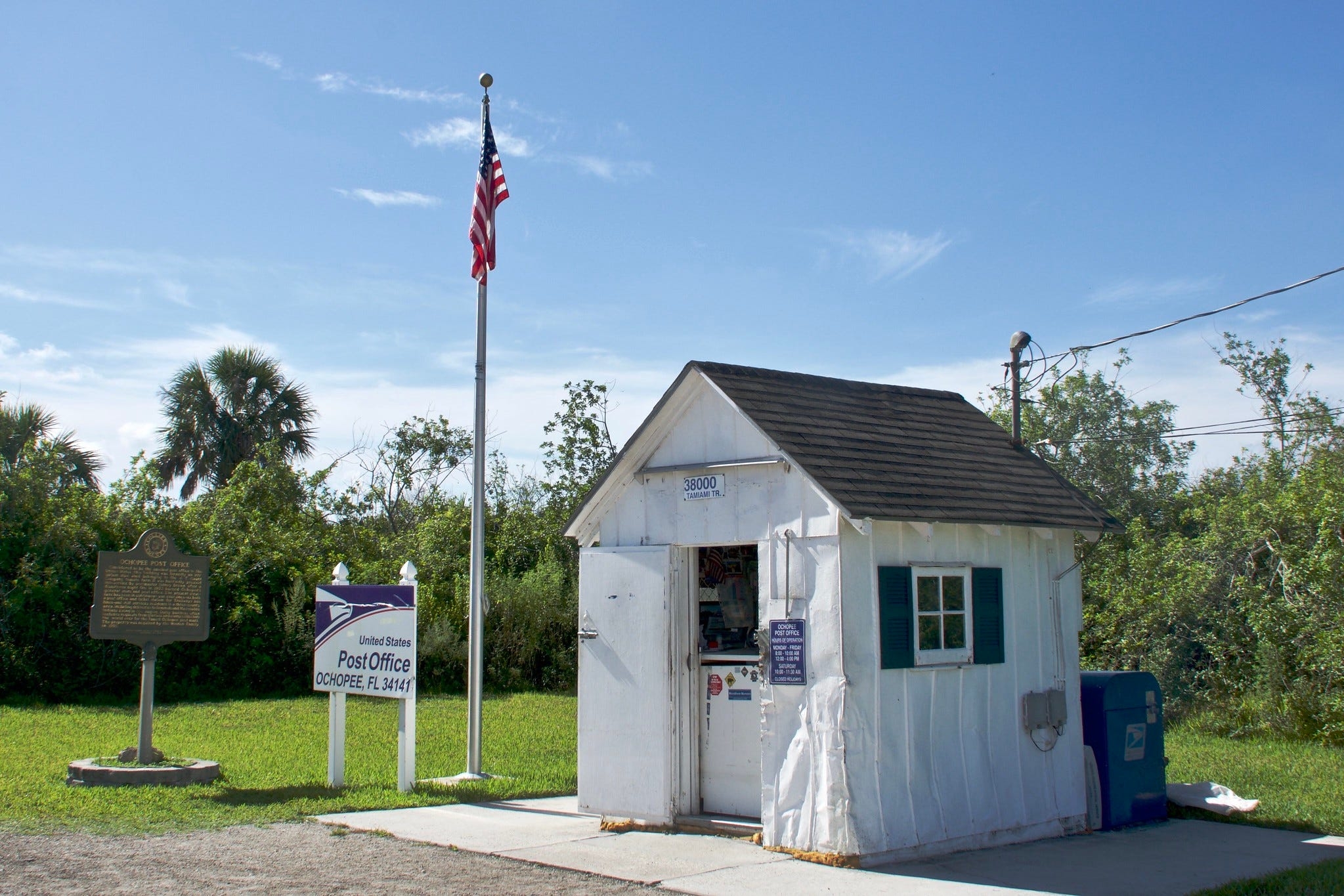 ochopee post office hours