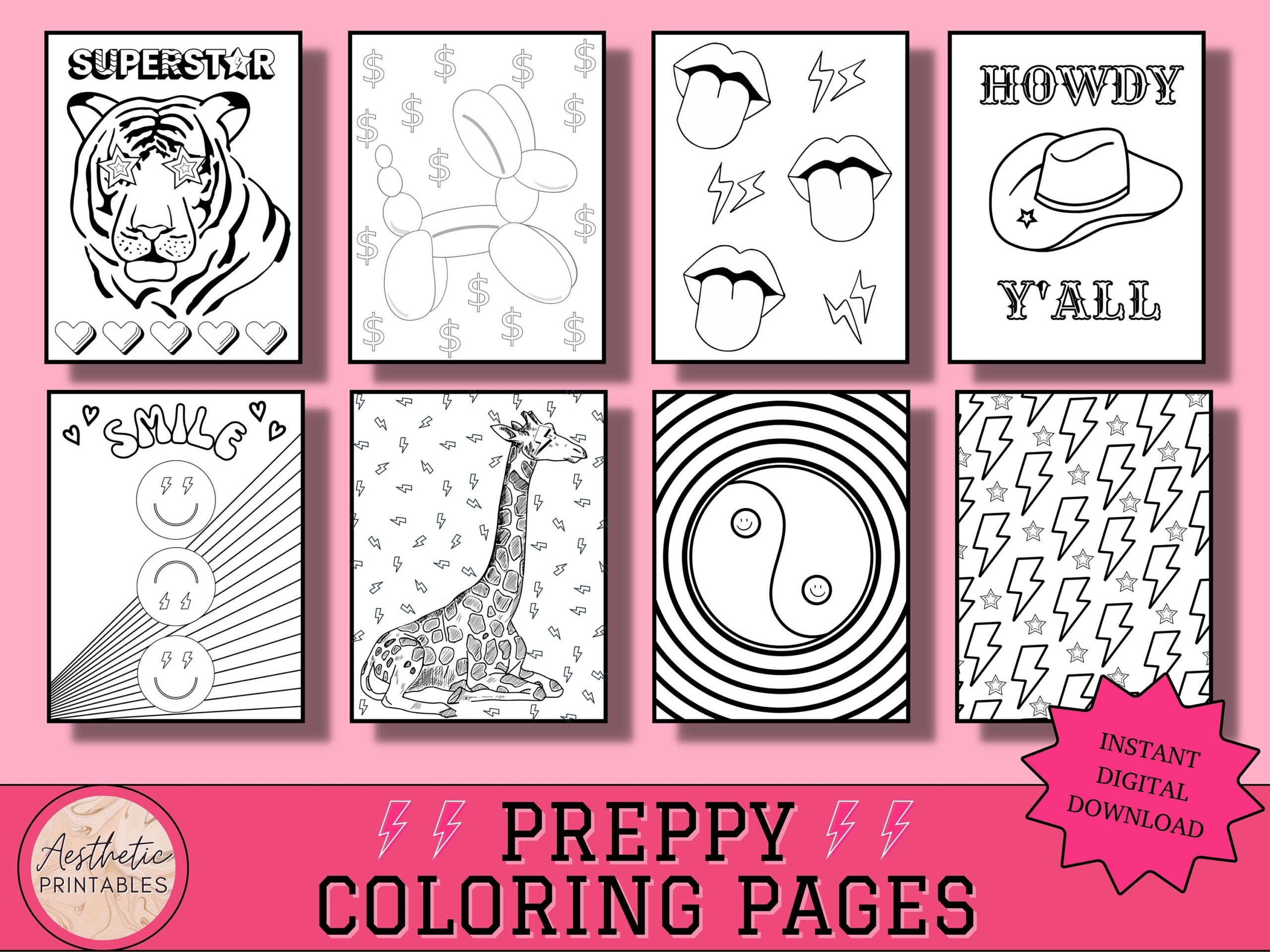 funny coquette coloring pages