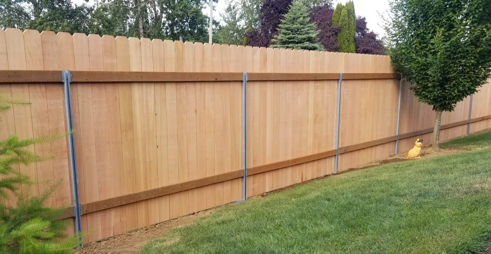 Pressure treated Vs Galvanized Steel Which Fence Post Is Right For You FenceWorks Fence Deck Installation Clark County WA FenceWorks NW