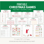 Printable Christmas Party Games Downloadable PDF Add A Little Adventure