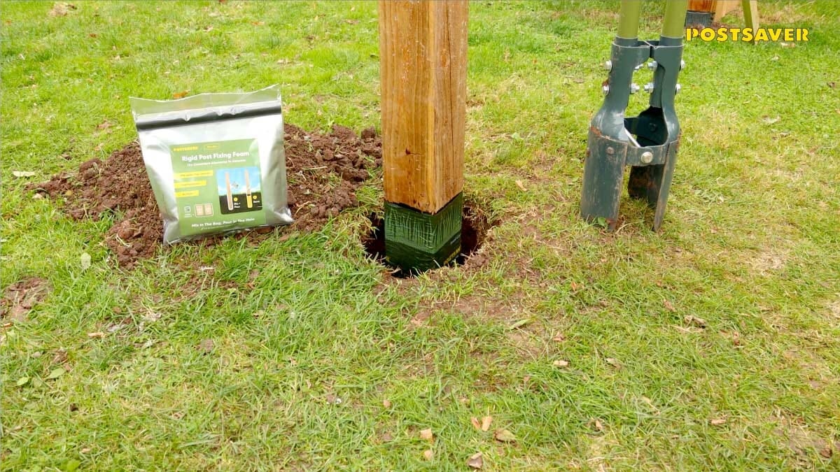 Pro Set Rapid Set Fence Post Backfill Foam Postsaver Store