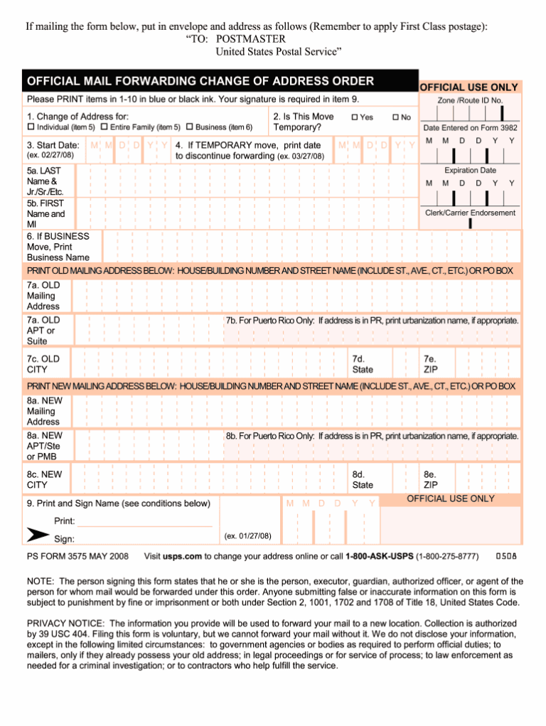 Ps 3575 Form Fill Fill Online Printable Fillable Blank PdfFiller