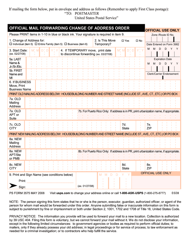 Ps 3575 Form Fill Fill Online Printable Fillable Blank PdfFiller