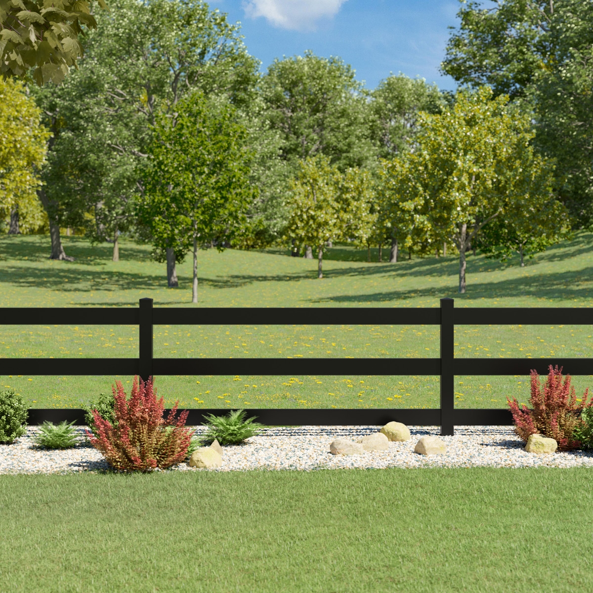 Rail Aluminum Fencing Aluminum Fence Barrette Outdoor Living