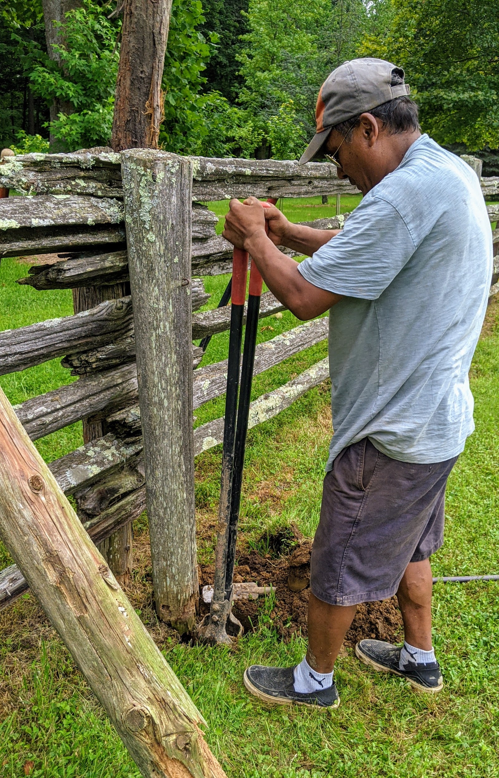 how to remove fence post