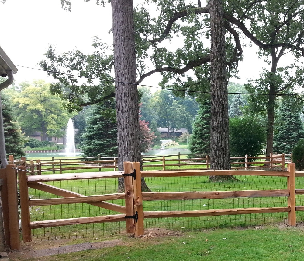 Residential Post Rail Fences Installation Repair Peerless Fence