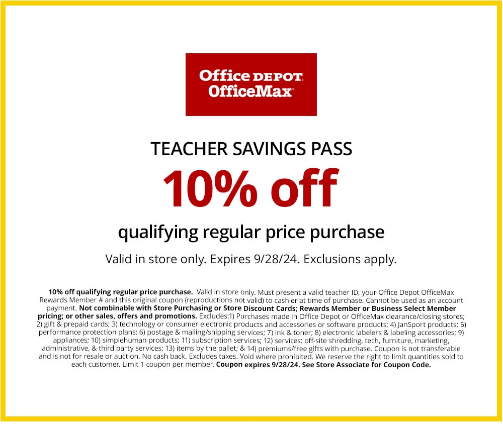 office depot coupons 20 percent off printable