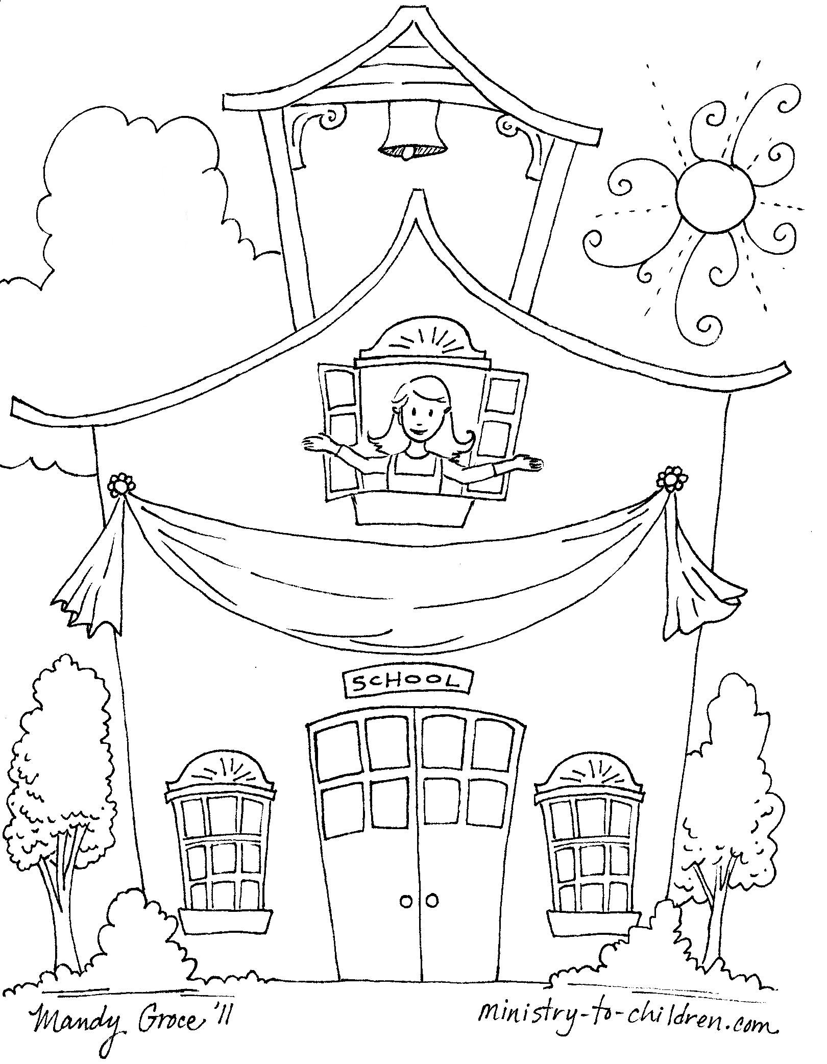 School Coloring Pages At GetColorings Free Printable Colorings Pages To Print And Color