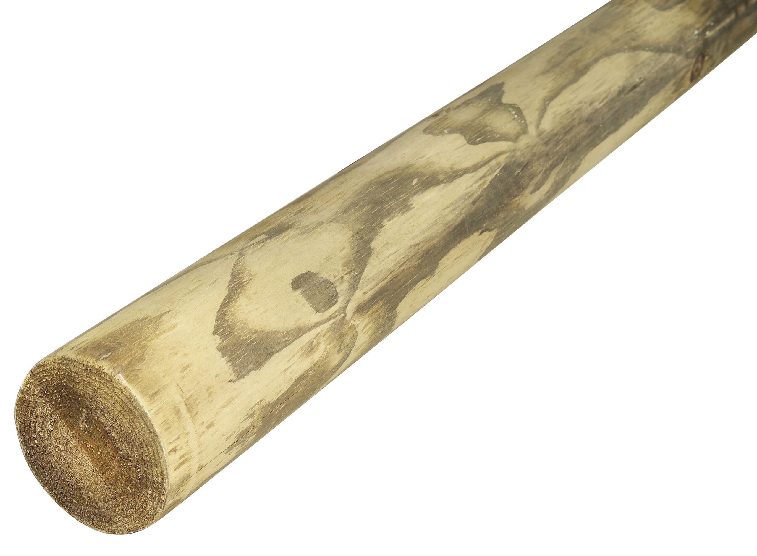 Severe Weather 3 3 4 in X 3 3 4 in X 8 ft Pressure Treated Pine Flat top Round Universal Wood Fence Post In The Wood Fence Posts Department At Lowes