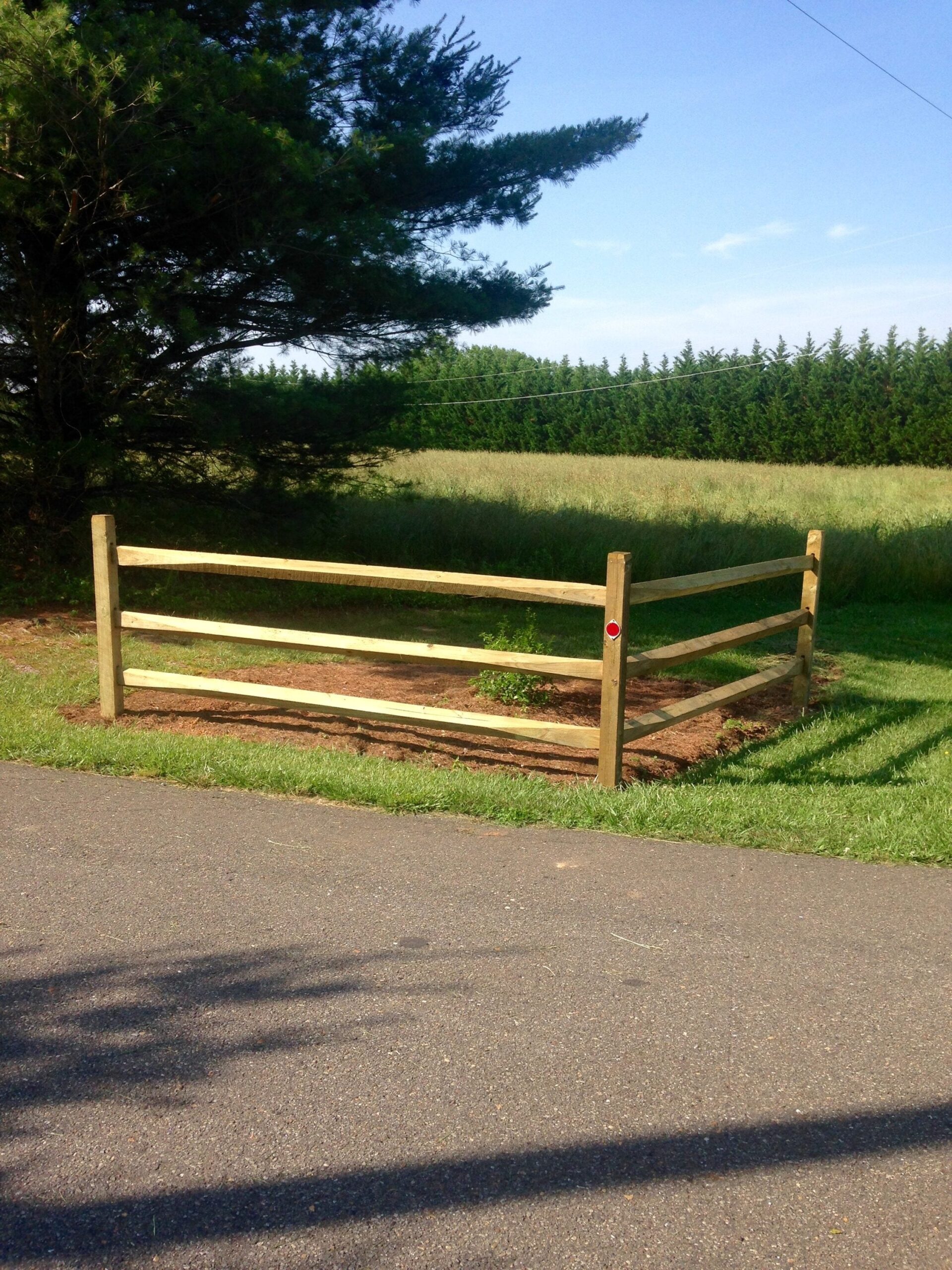 Severe Weather 4 in X 4 in X 7 ft Pressure Treated Pine Flat top Split Rail Corner Wood Fence Post In The Wood Fence Posts Department At Lowes