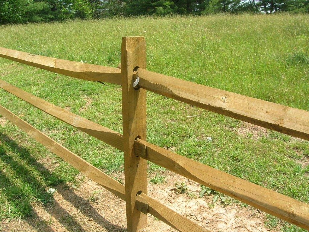 Severe Weather 5 in X 3 in X 7 ft Pressure Treated Pine Flat top Split Rail Line Wood Fence Post In The Wood Fence Posts Department At Lowes