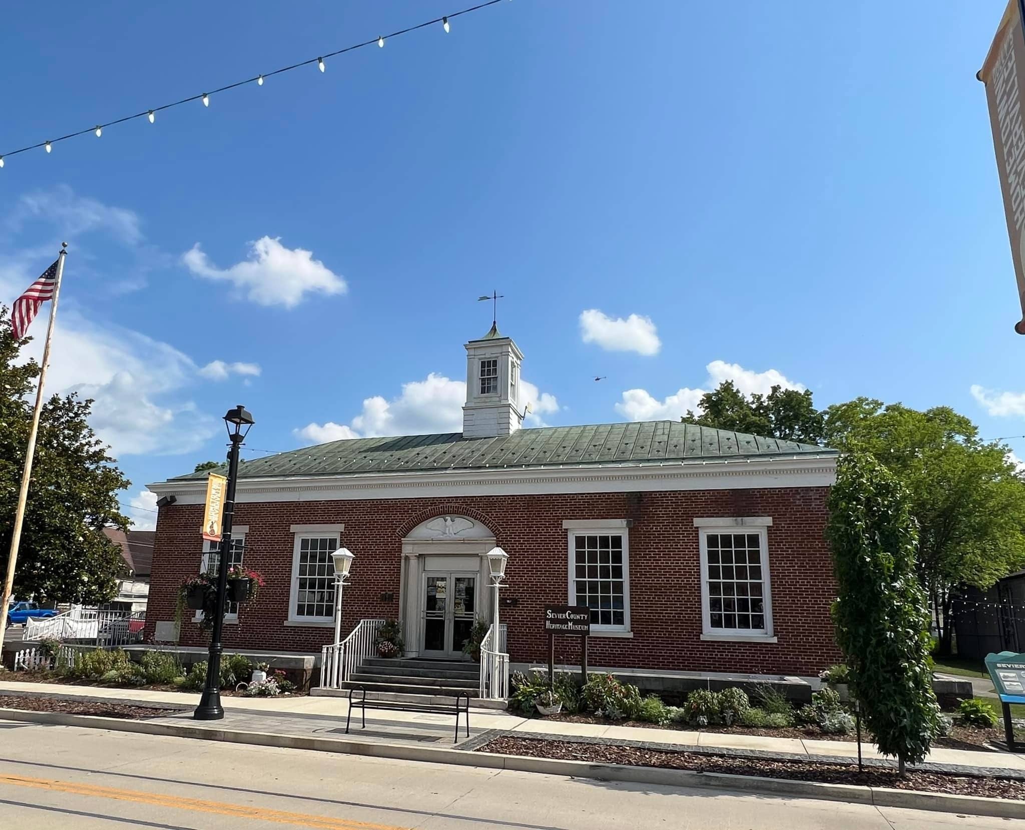 Sevier County Heritage Museum Old Post Office Sevierville TN Living New Deal