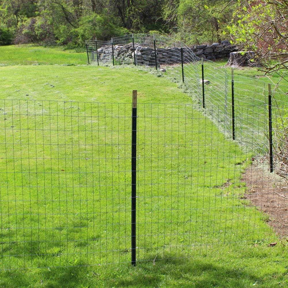 Shop IRONRIDGE 100 ft X 4 ft Rolled Welded Wire Fencing Kit At Lowes