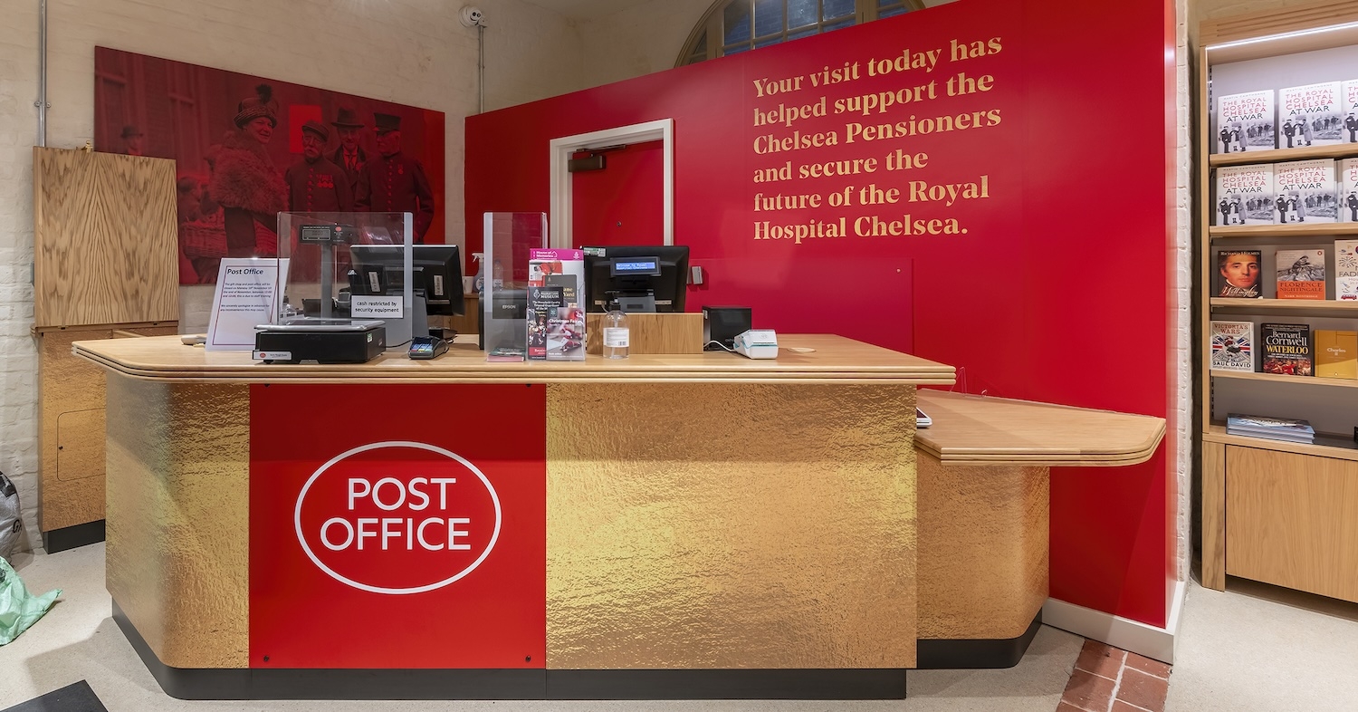 Shop Post Office Caf Royal Hospital Chelsea