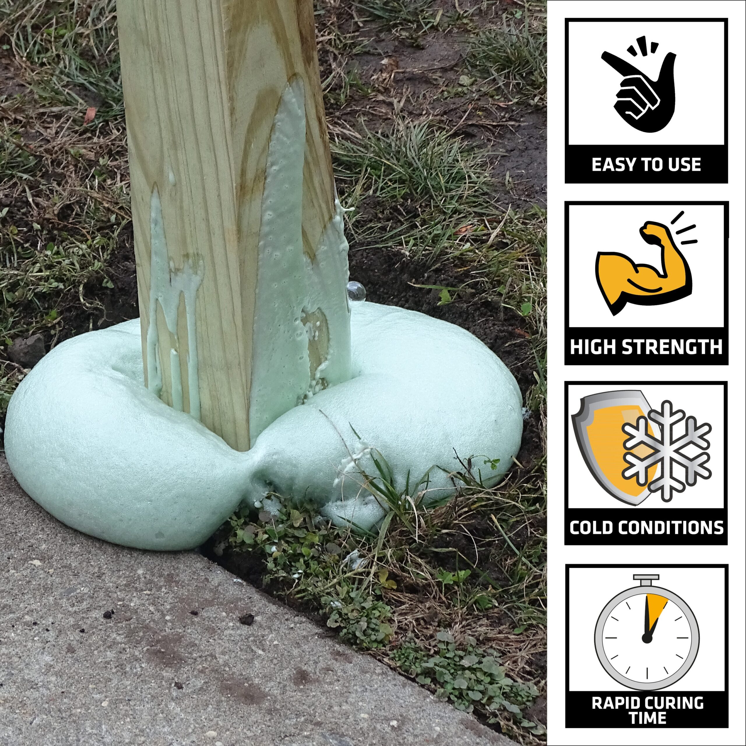 Sika Mix In The Bag Expanding Polyurethane Post Setting Foam 33 Fluid Ounce s Fence Post Mix In The Concrete Cement Stucco Mixes Department At Lowes