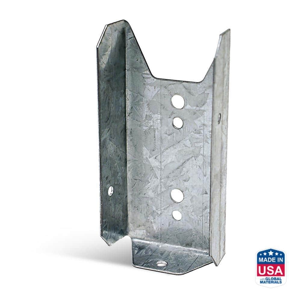 Simpson Strong Tie FB ZMAX Galvanized Fence Rail Bracket For 2x4 Nominal Lumber FB24Z The Home Depot