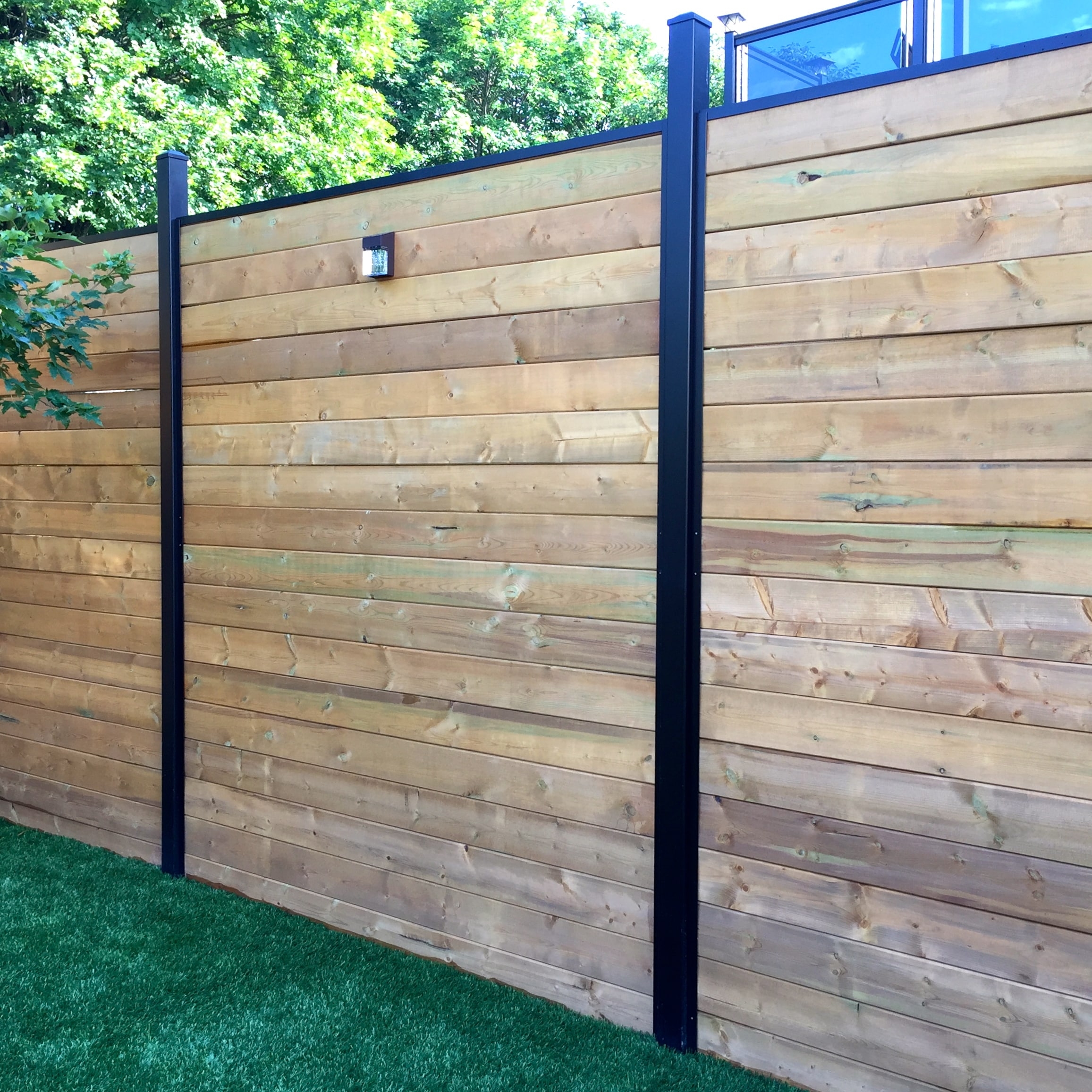 metal privacy fence posts