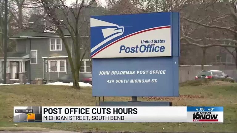 South Bend Post Office Cuts Lobby Hours Due To disruptive Nighttime Activity YouTube