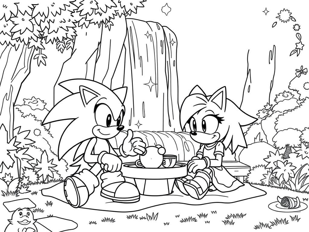 Speed Into Fun With Our Free Printable Sonic Coloring Pages