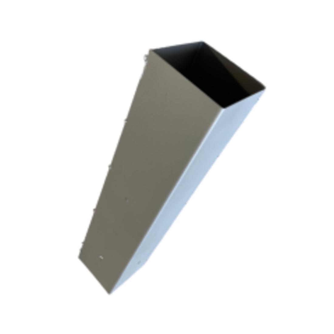 STAINLESS STEEL REMOVABLE VINYL POST SLEEVE 5 X 5 X 24 SWi Fence Supply