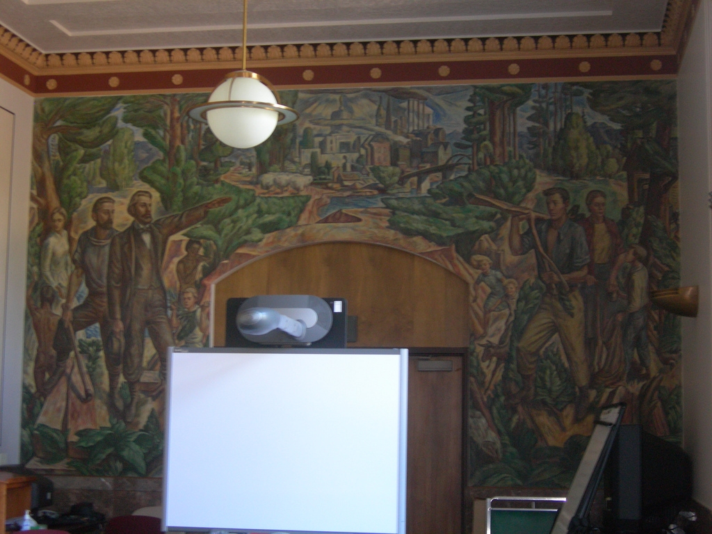 State Of Oregon Executive Building Old Post Office Mural Salem OR Living New Deal