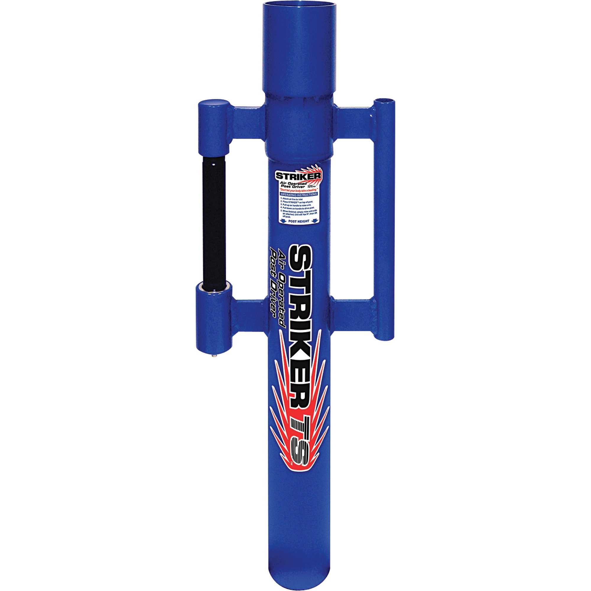 pneumatic fence post driver