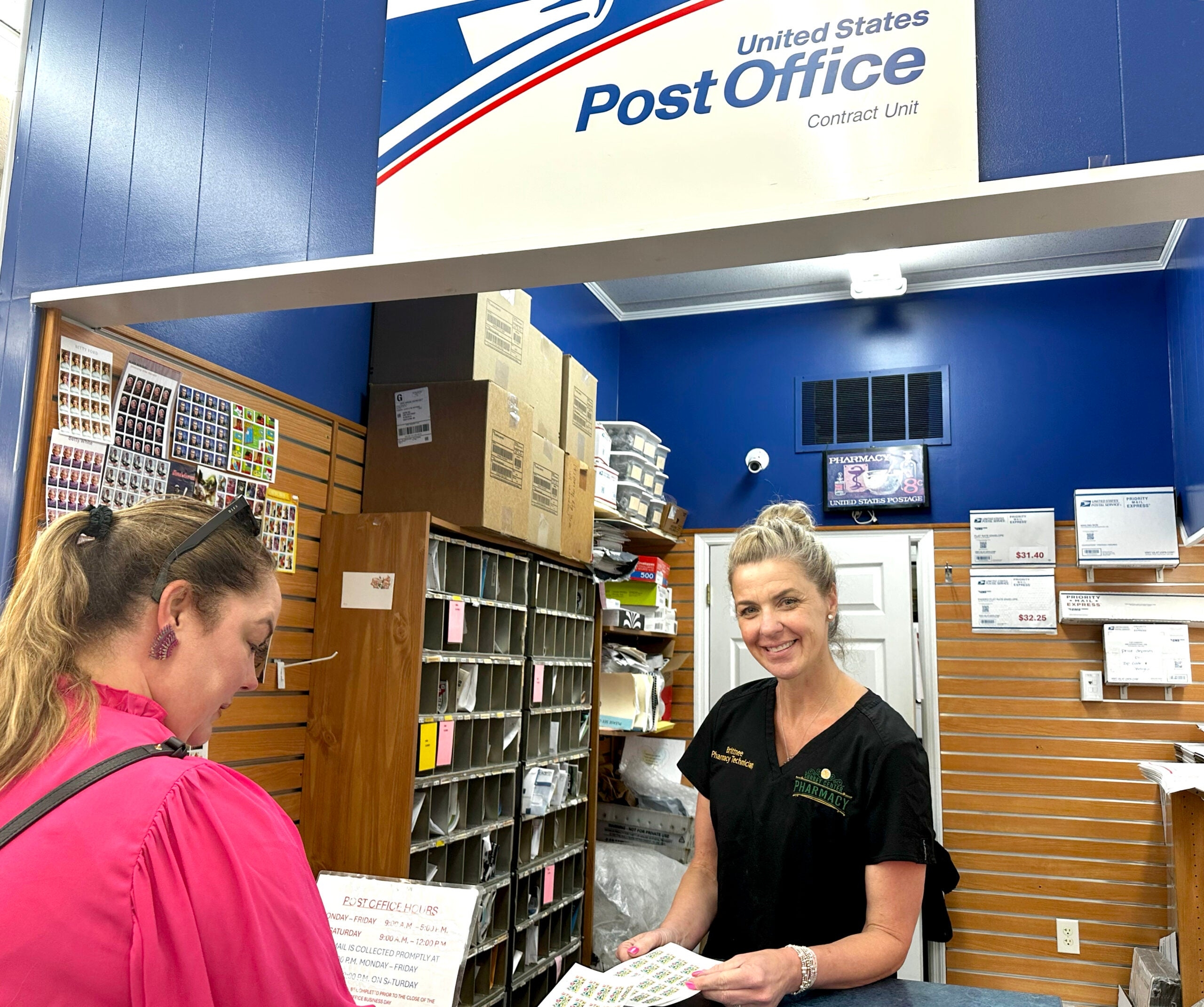 augusta post office hours