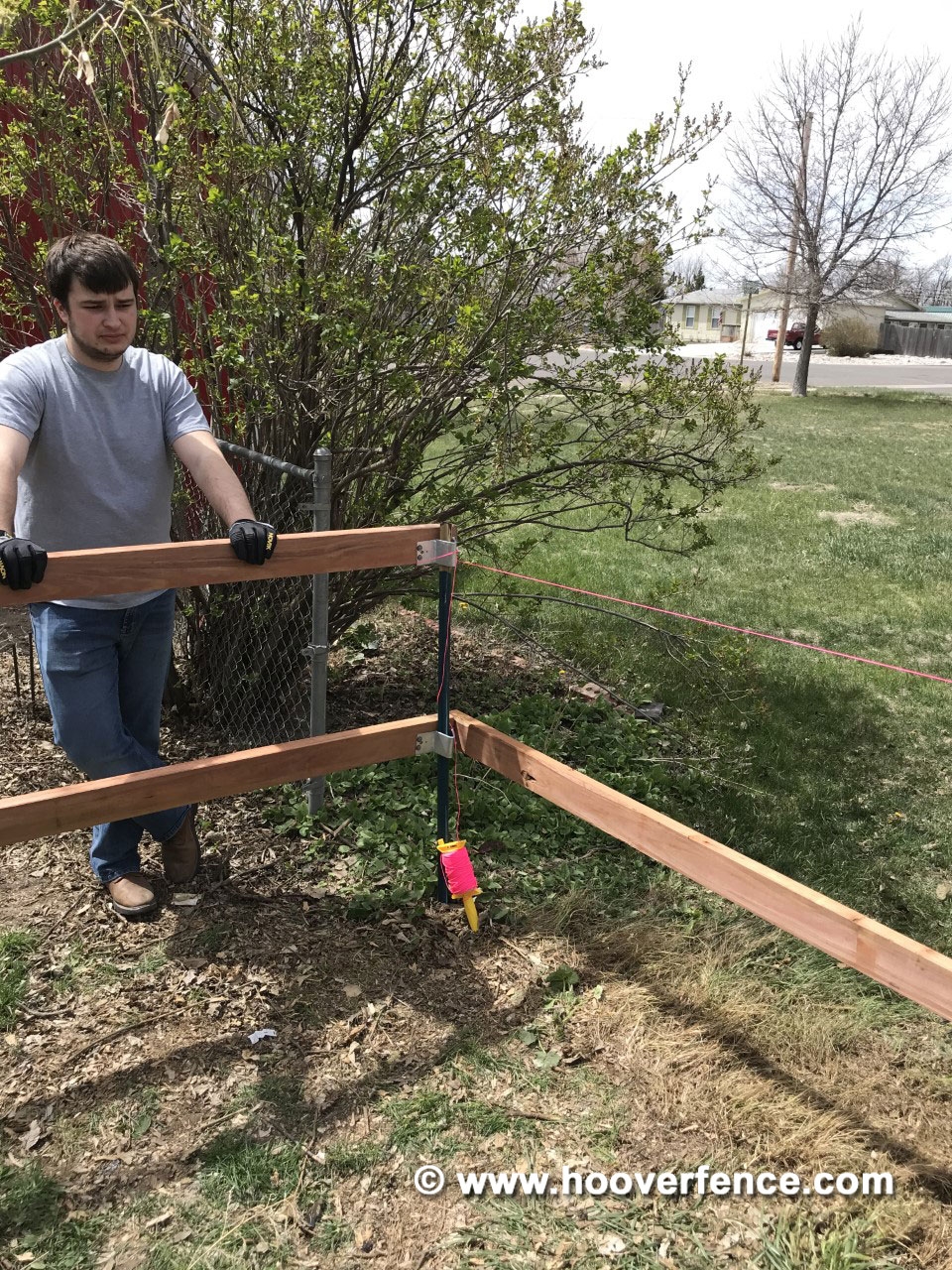 T Post Wood To Steel Adapter Hoover Fence Co 