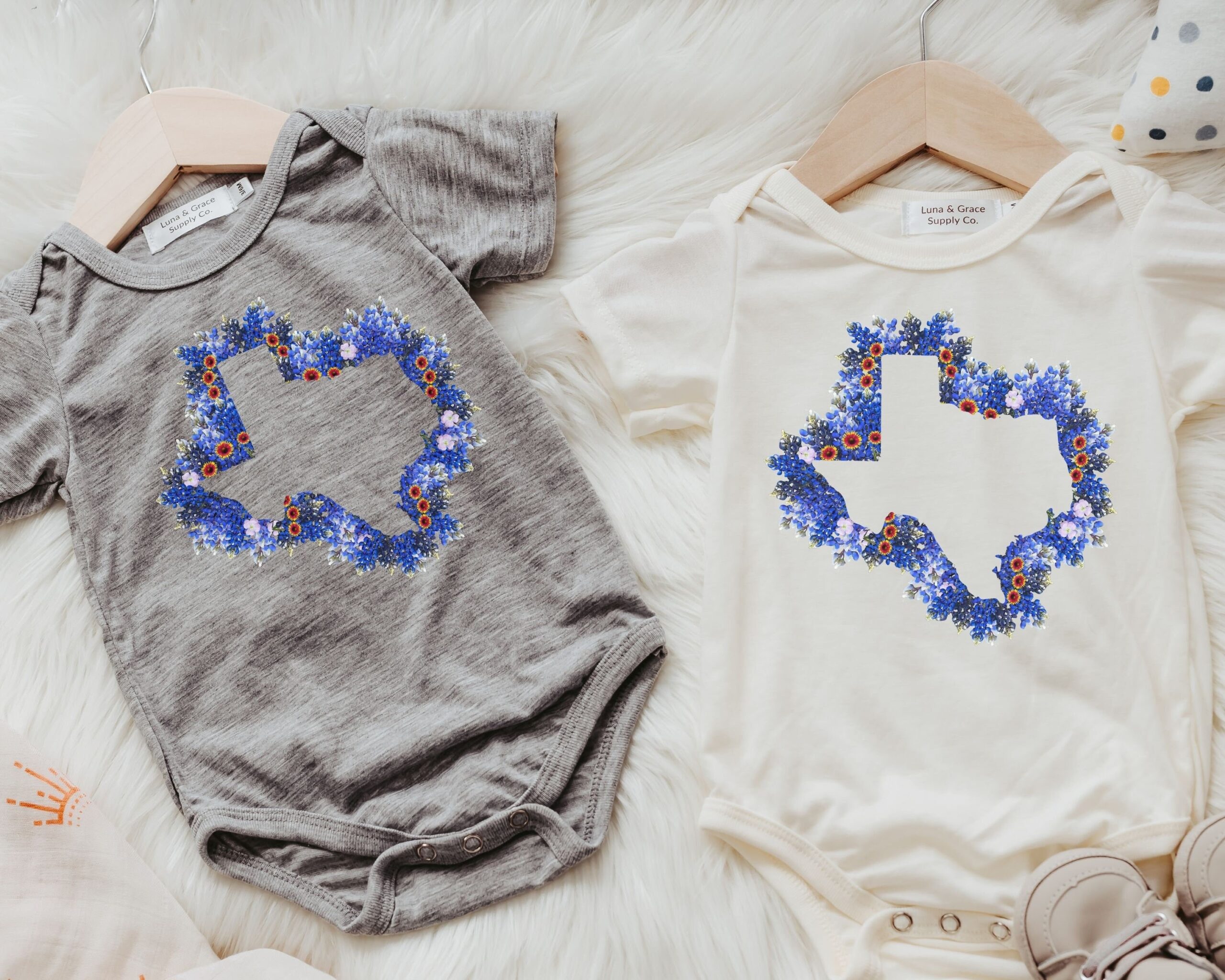 Texas Wildflower Baby Outfit Girl Texas State Flower Bluebonnet Baby Gifts For Girls Texas Baby Stuff Floral Texas Baby Theme Clothing Etsy
