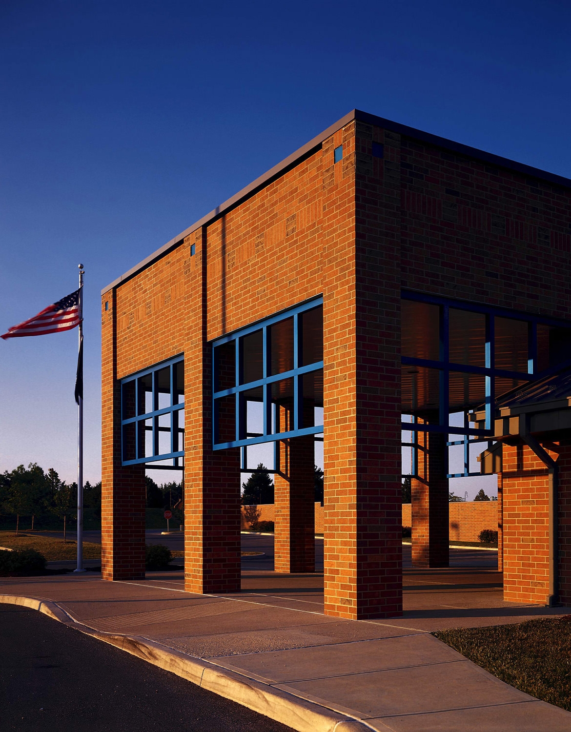The Architectural Design By Architura Of The U S Post Office In Carmel Indiana Architura Corporation