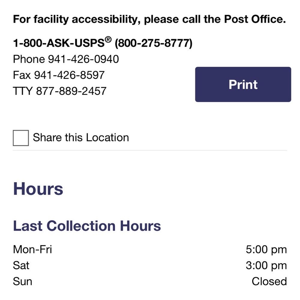 us post office sat hours
