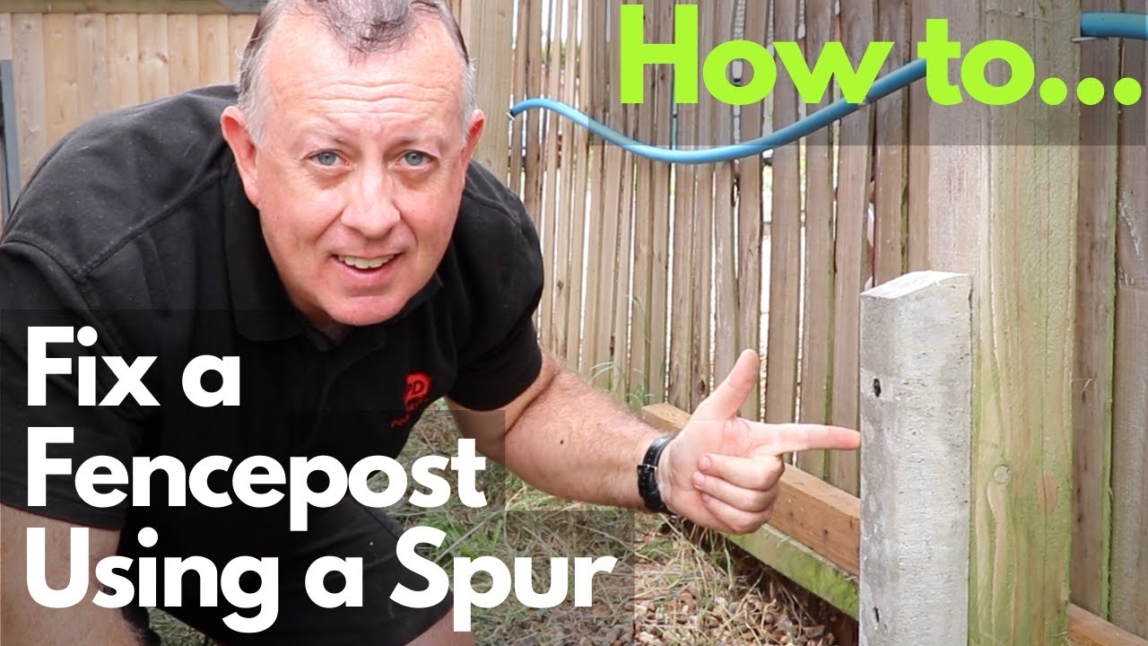 The Easy Way To Fix A Fencepost YouTube
