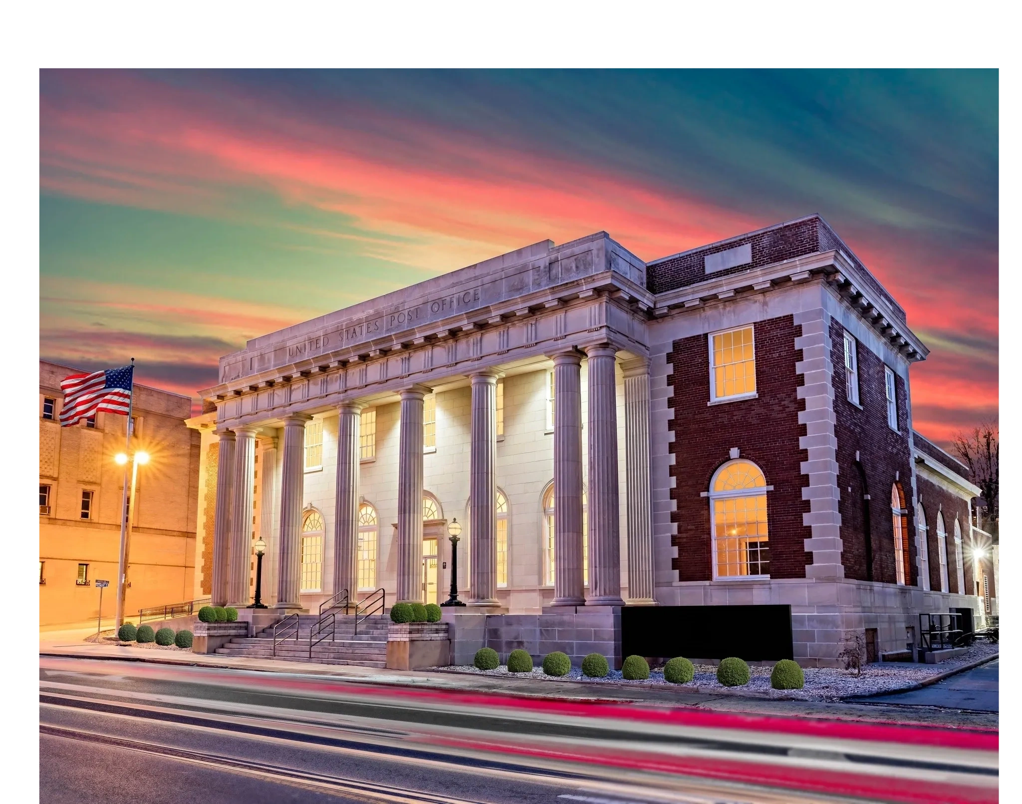 The Historic Bristol Virginia Post Office