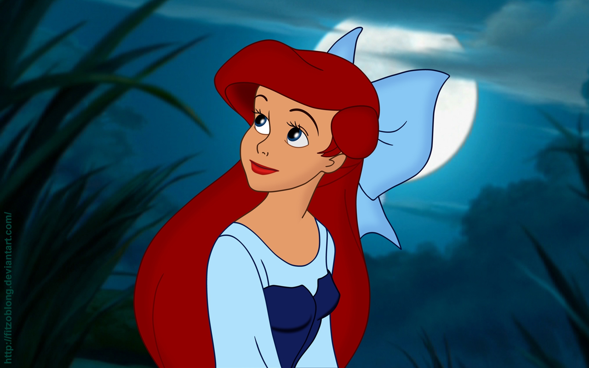 The Little Mermaid Reimagined HD Dark Fantasy Wallpaper By Jeffrey Thomas