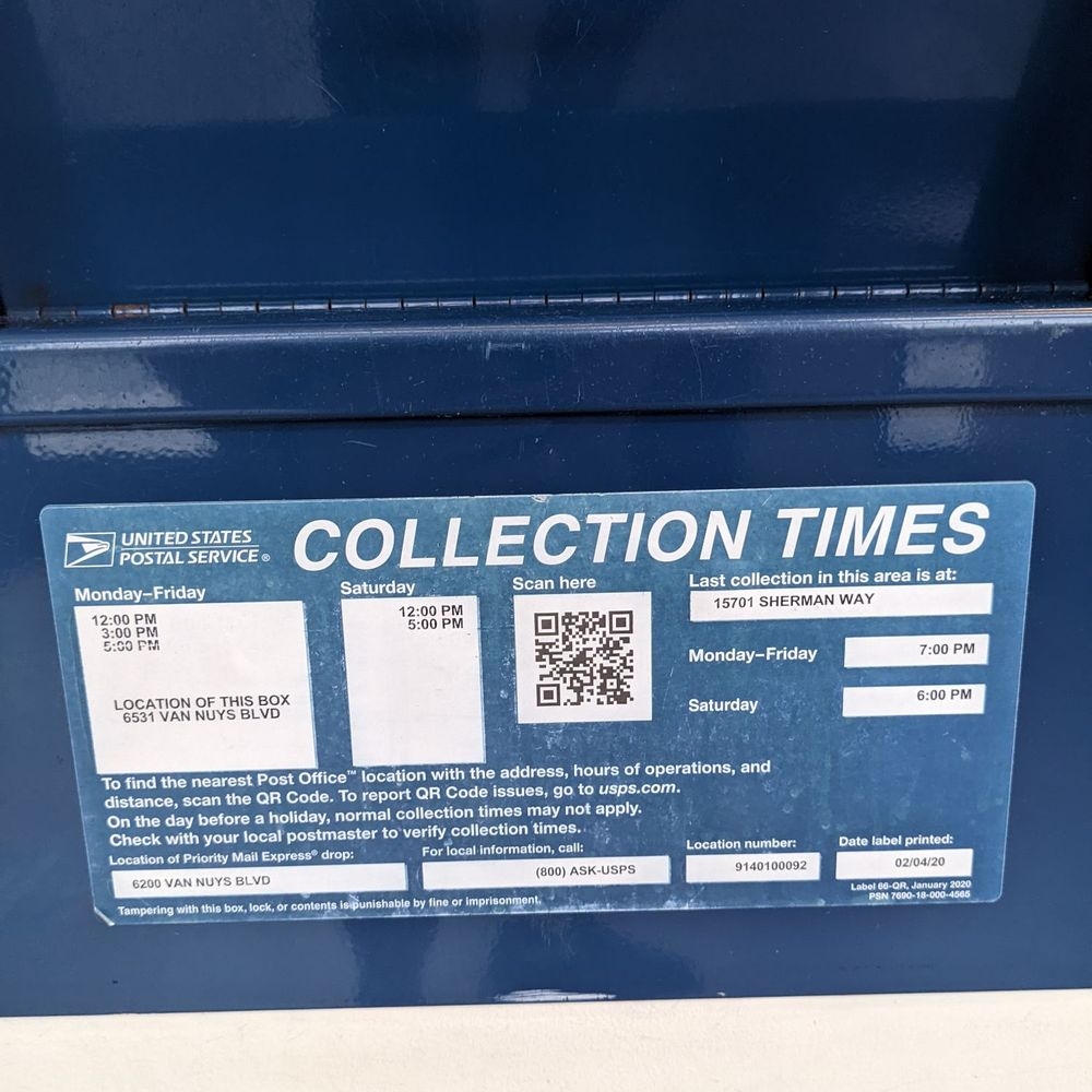 oxnard post office hours