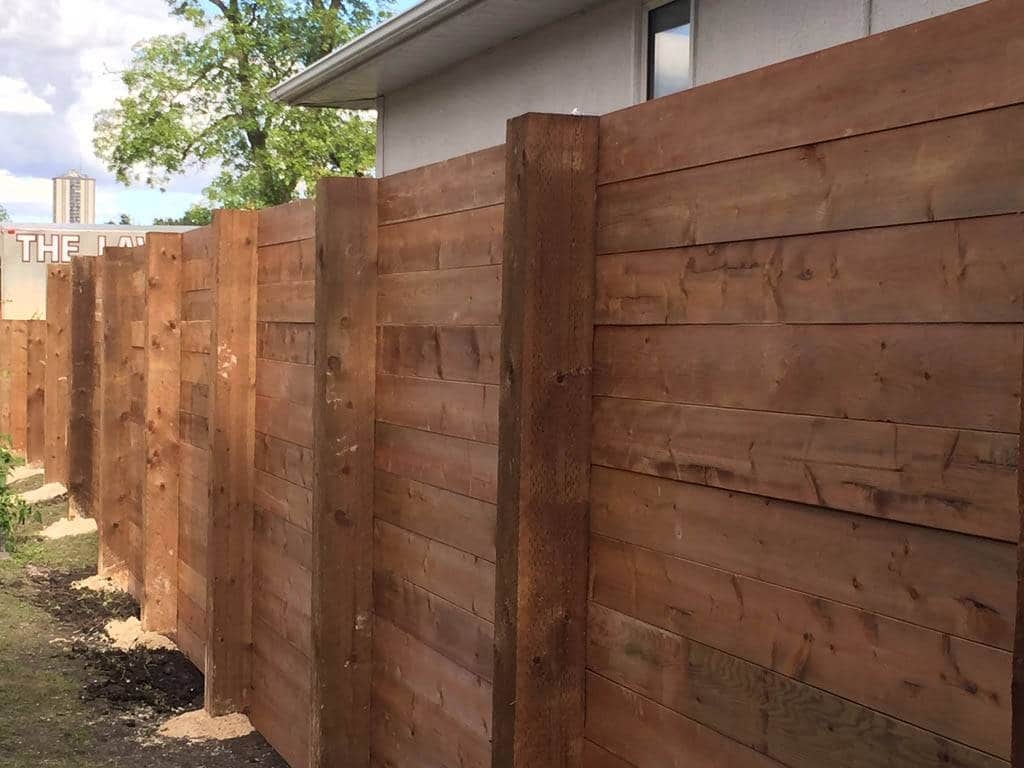 6 by 6 fence post