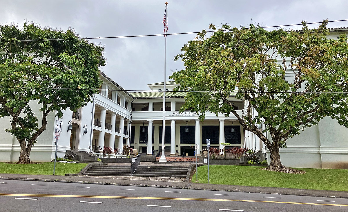 U S Post Office And Office Building Additions Hilo HI Living New Deal