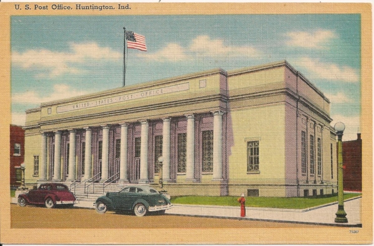 huntington post office hours